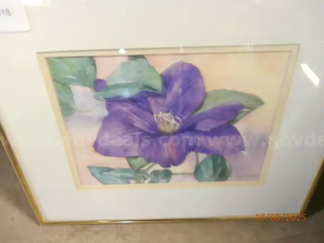 FRAMED WATER COLOR PAINTING