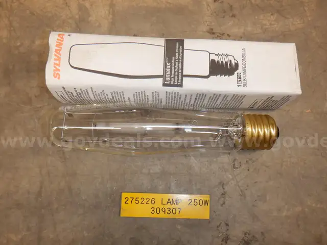 Sylvania 250W ET18 — Metal Halide (M250/U/ET18) qty 52
