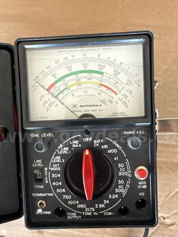 Test Equipment, Control Line Test Set, Motorola, Qty 4