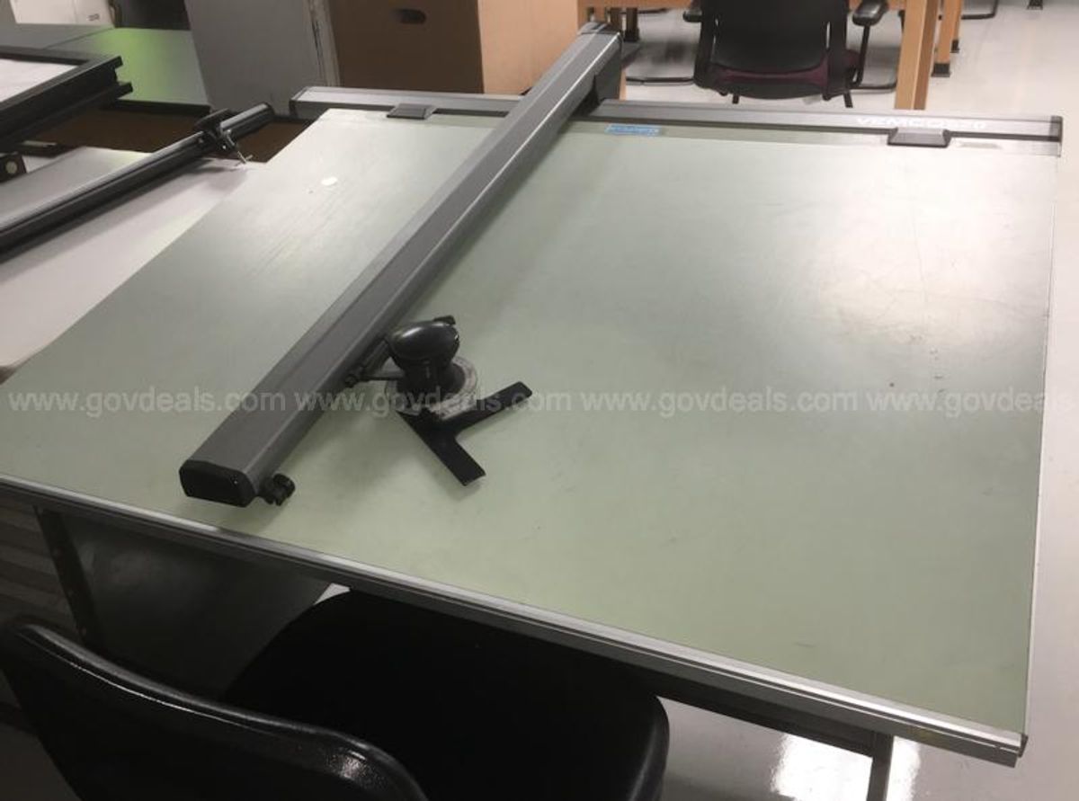 Stacor Micro/Plane Drawing Board and Vemco 520 Drafting Machine ...