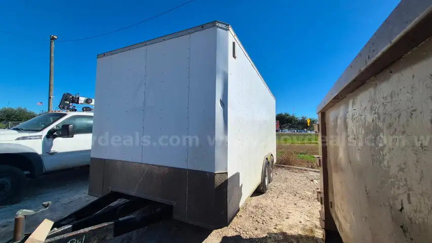 2018 Salvation Trailers 16 Ft T/A Enclosed Trailer