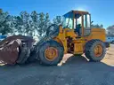1991 JOHN DEERE 544 E RUBBER TIRE 4WD LOADER