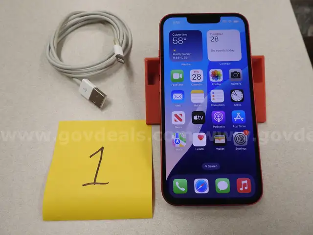 Item 1 - iPhone 13 (Product)RED 128GB