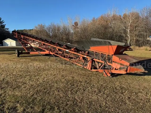 80FT Superior Radial Stacking Conveyor