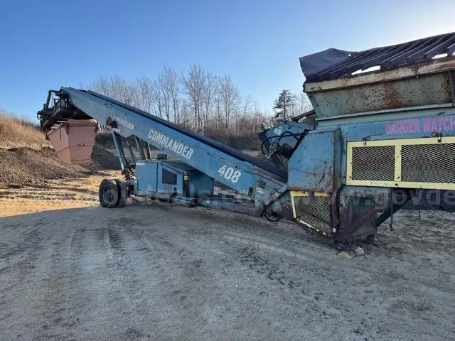 Powerscreen 408 screener