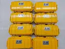 (8) Pelican Model 1030 yellow cases &#x2022;(4) Pelican Model 1020 yellow cases
