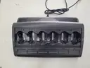 6 Motorola XTS 5000 Portable Radios and Six Bank Charger Station