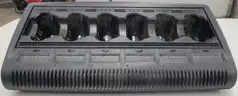 6 Motorola XTS 5000 Portable Radios and Six Bank Charger Station