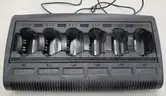 6 Motorola XTS 5000 Portable Radios and Six Bank Charger Station