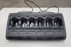 6 Motorola XTS 5000 Portable Radios and Six Bank Charger Station