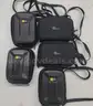 9 cameras, 9 camera cases, 3 camera cleaning kits