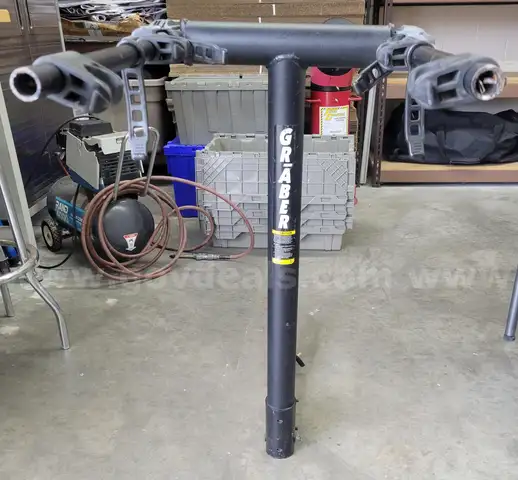 Graber Two Bike Rack , With two-inch trailer hitch attachment