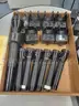 6 streamlight stinger flashlights, 1 streamlight SL-20X flashlight, 7 chargers