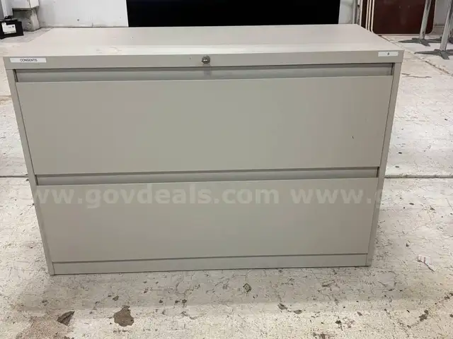 2 Drawer Steelcase Lateral Filing Cabinet