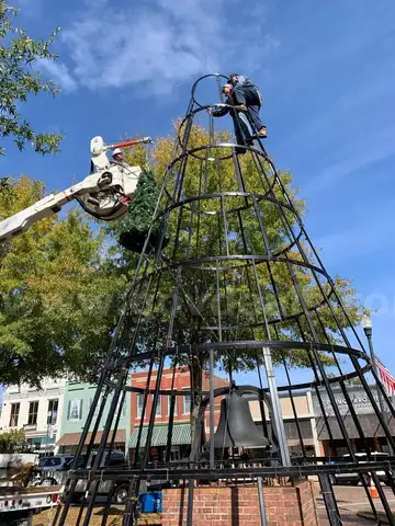 40 ft Panel Christmas Tree