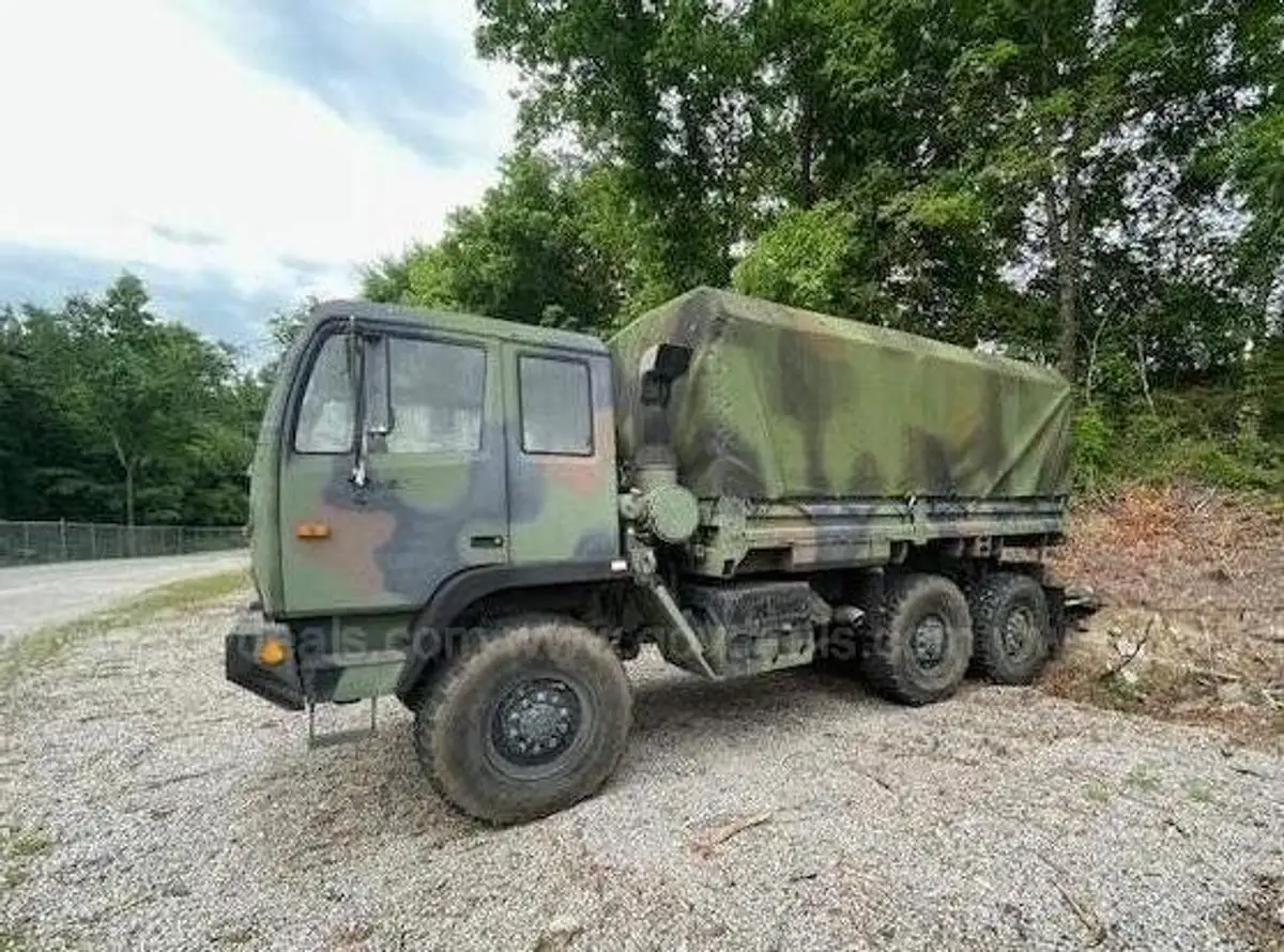 2003 Stewart & Stevenson M1083A1 5 Ton Cargo Truck | GovDeals