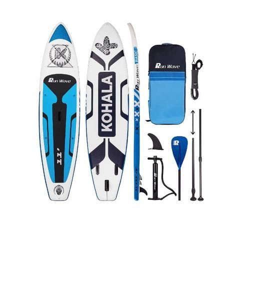 run wave inflatable paddle board