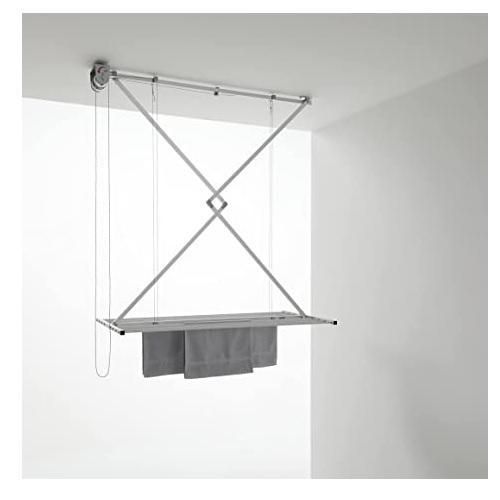 Foxydry Mini Ceiling Mounted Clothes Drying Rack Pulley AllSurplus