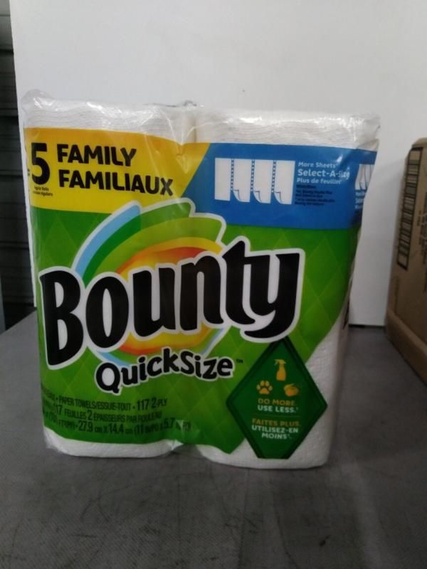 Bounty Quick Size Paper Towels AllSurplus Phoenix   21213 98701 1 