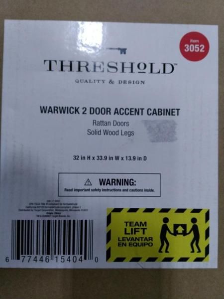 Threshold warwick store cabinet