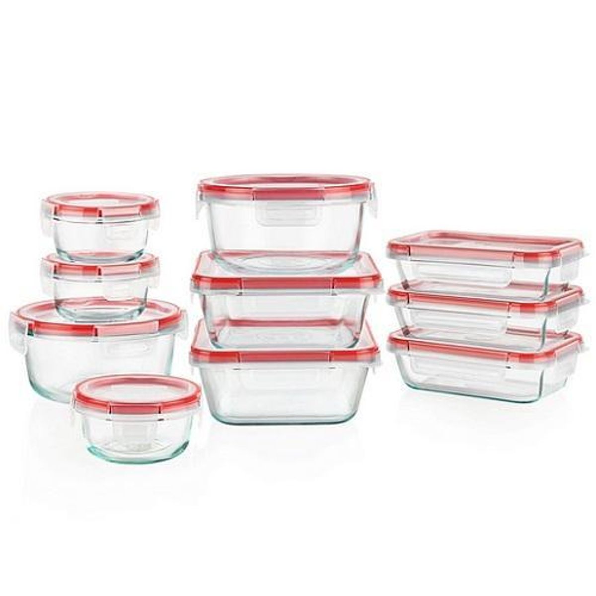 Pyrex 20pc Glass Freshlock Food Storage Set | AllSurplus | Cincinnati