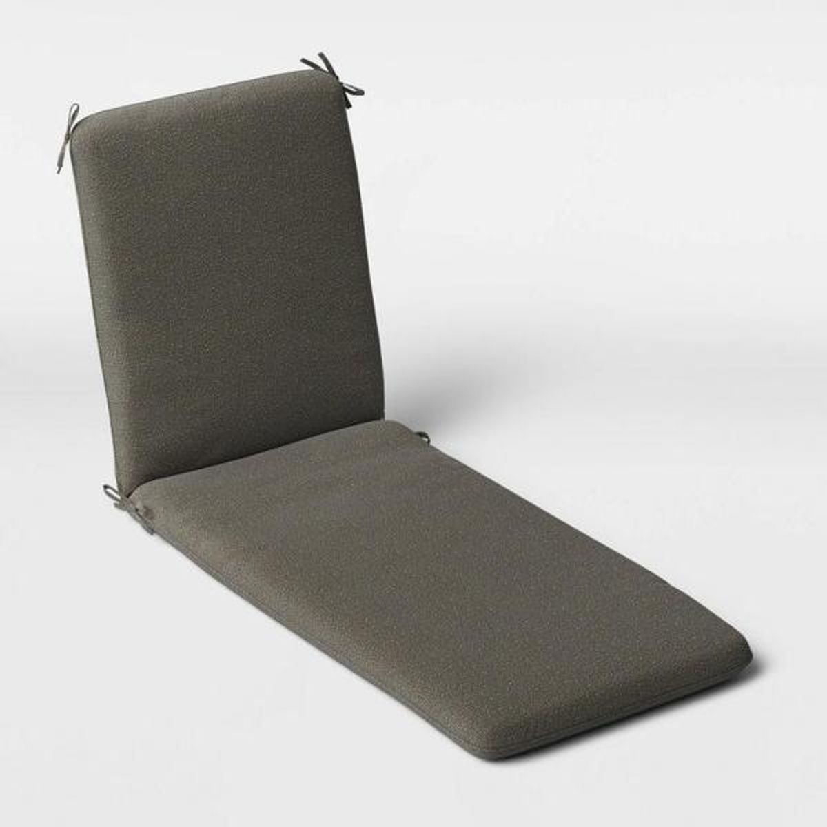 Outdoor Chaise Cushion DuraSeason Fabric, Graphite - Project 62 ...