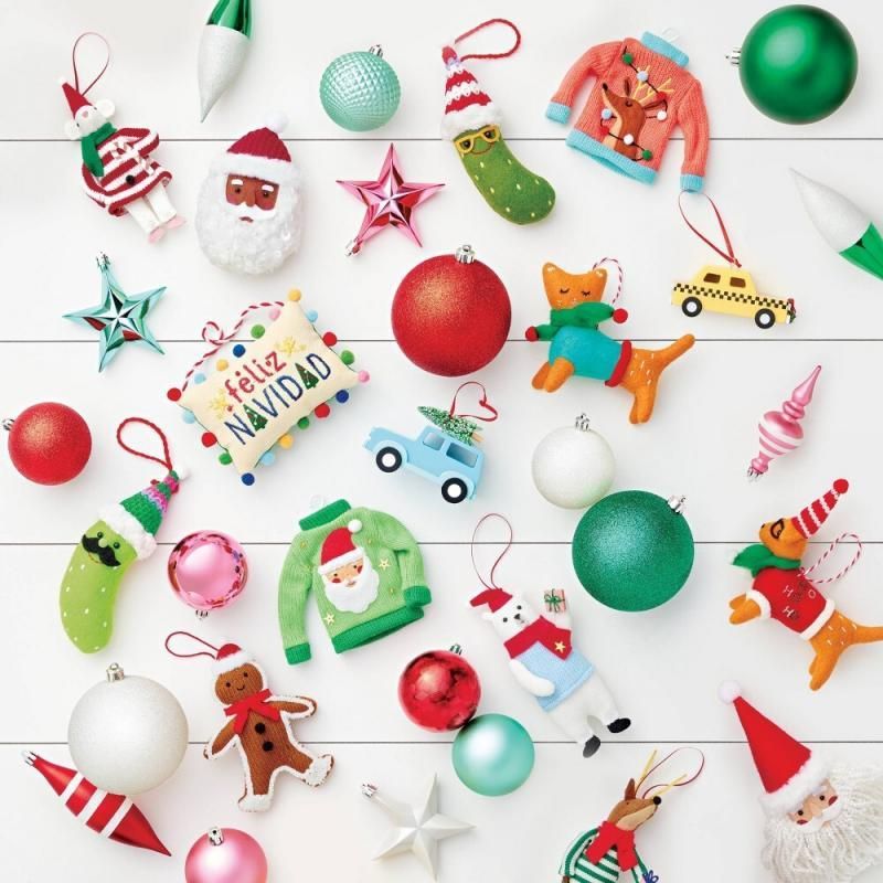 Gingerbread Playhouse Christmas Tree Ornament Set 85ct