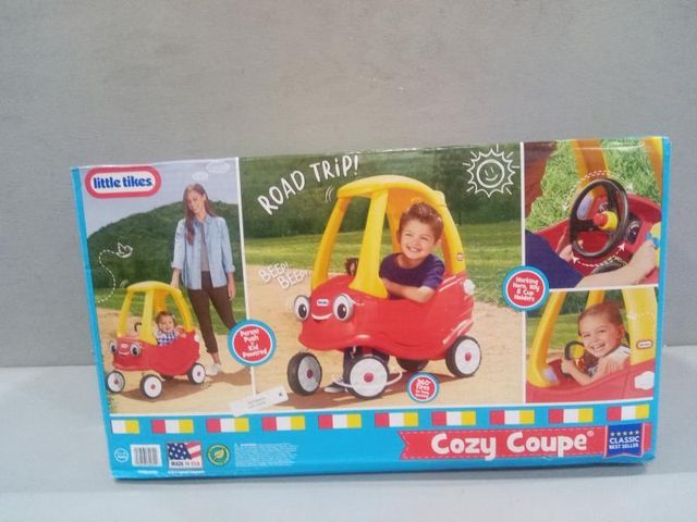 Little Tikes - Cozy Coupe - Yellow and Red | AllSurplus | Pittston