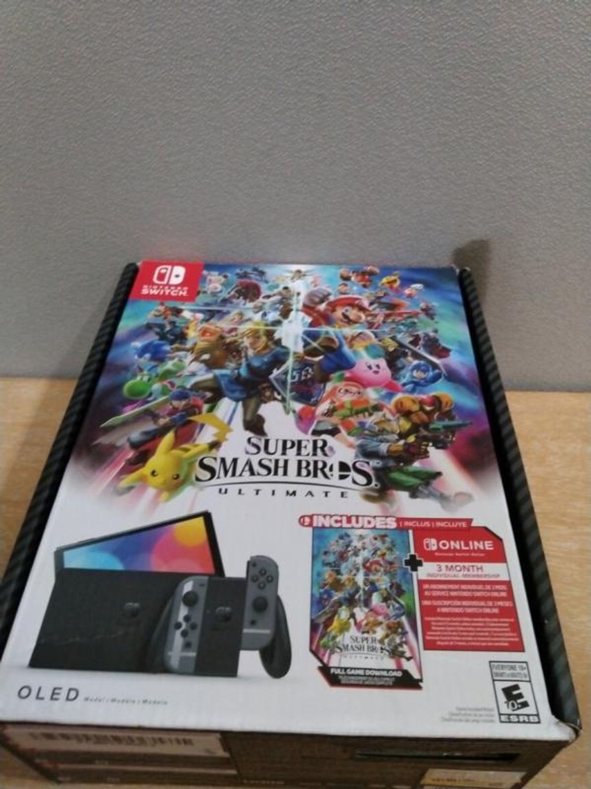 Nintendo Switch Oled Model Super Smash Bros Ultimate Bundle