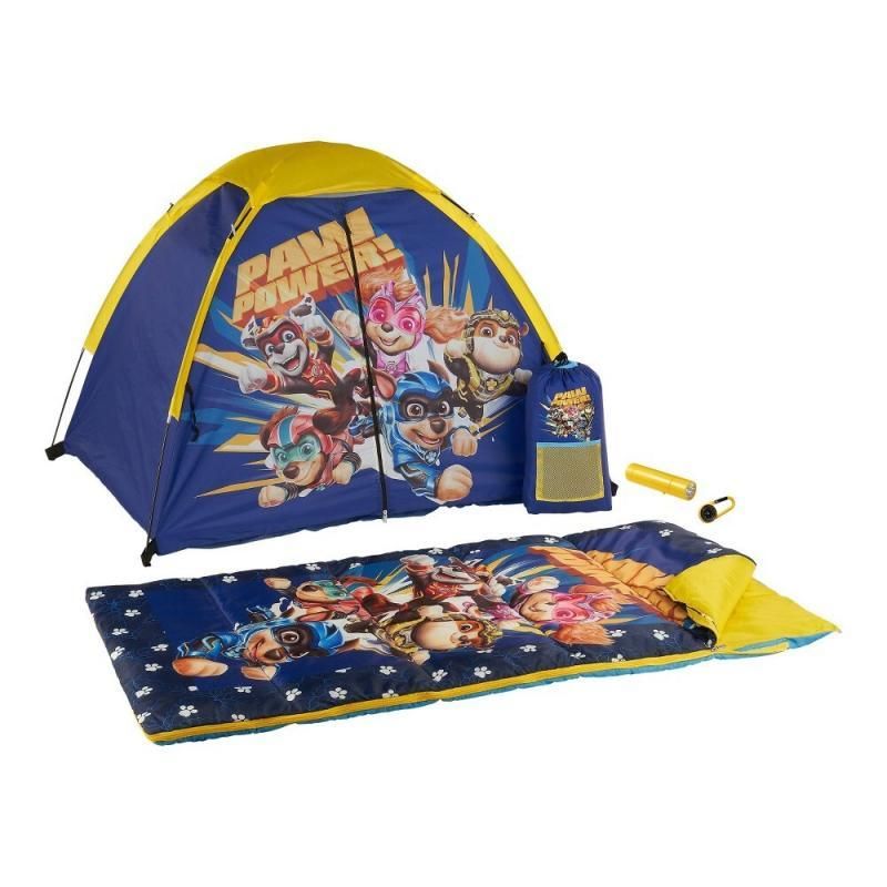 Nickelodeon paw patrol teepee tent shop sleeping bag set with bonus pillow