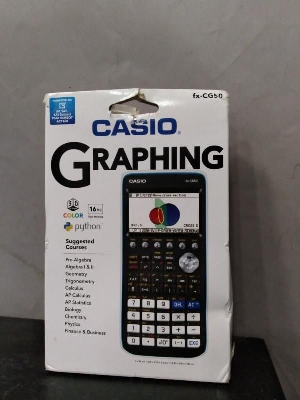 Casio discount backlit calculator