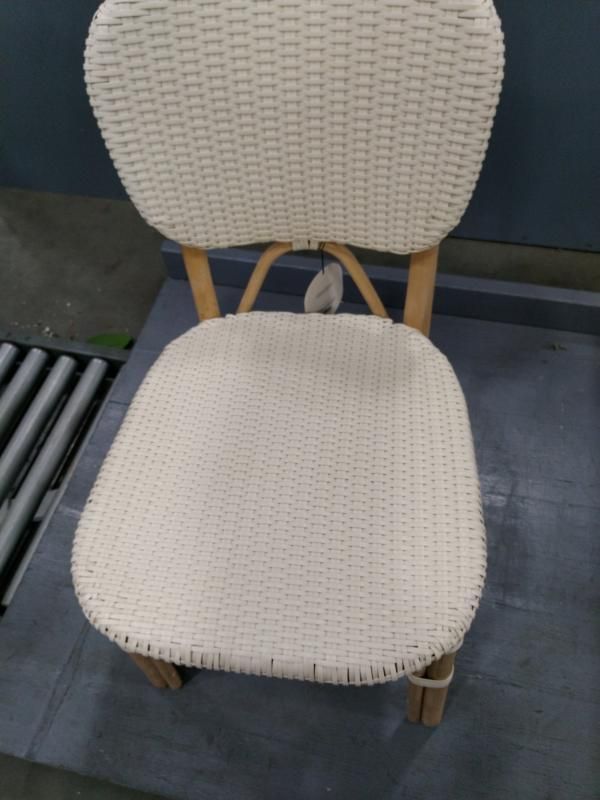 Threshold canton rattan and store woven dining chair