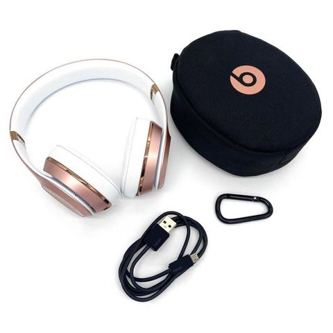 Beats Solo3 Bluetooth Wireless On Ear Headphones - Rose Gold ...