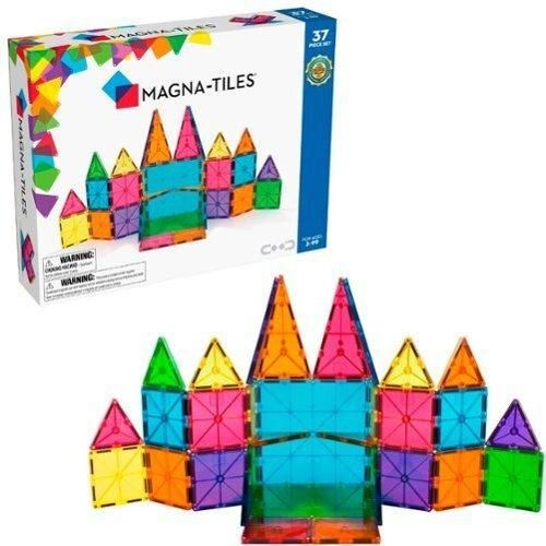 MAGNA TILES Clear Colors 37pc Set AllSurplus Dallas   21214 240355 1 