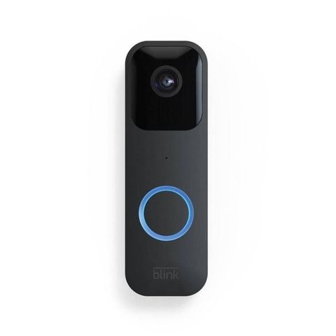 Blink - Smart Wifi Video Doorbell, Wired/Battery Operated - Black ...