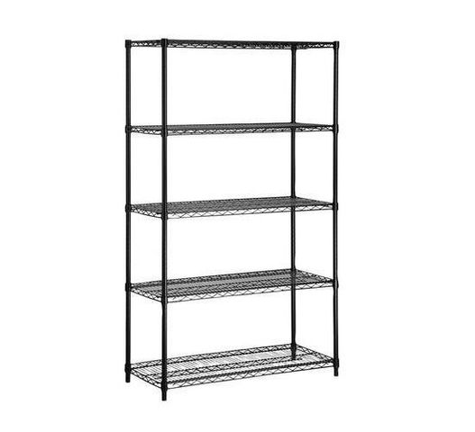 4-8' Wire Closet System Black - Brightroom | AllSurplus