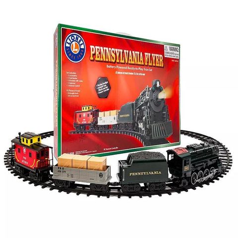 Lionel Trains Pennsylvania Flyer Ready-to-Play Train Set with 50 x 73 ...