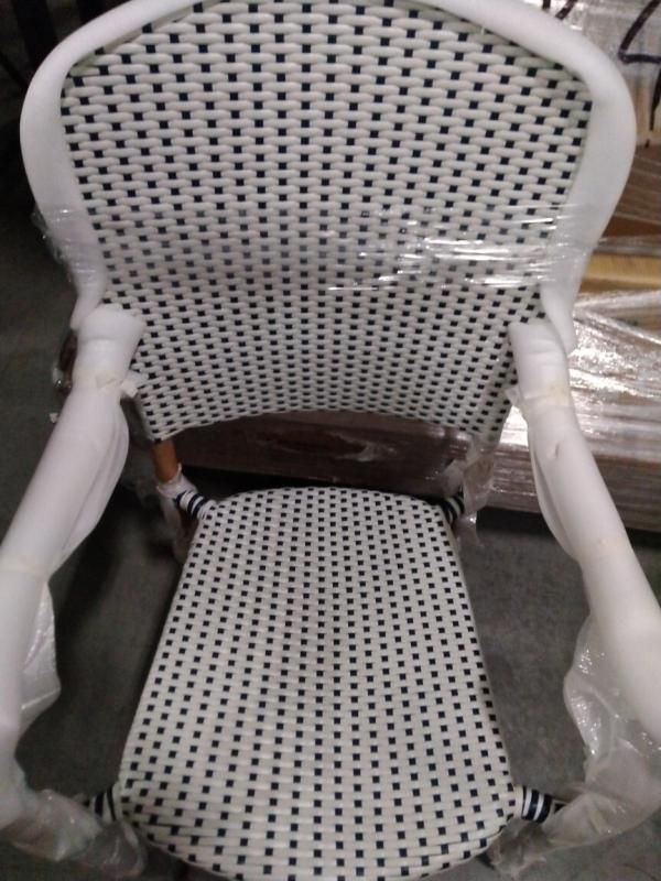 French Bistro Stacking Patio Accent Chair Threshold AllSurplus Cincinnati