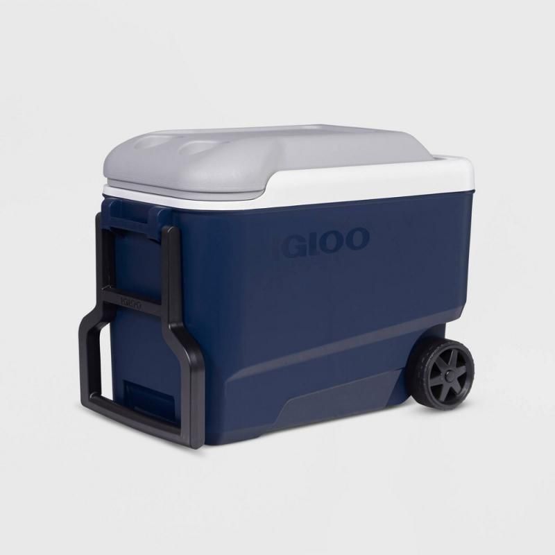 Igloo MaxCold 40qt Roller Cooler - Aegean Blue | AllSurplus | Dallas