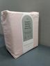 King 250 Thread Count Organic Percale Sheet Set Peach Chambray ...