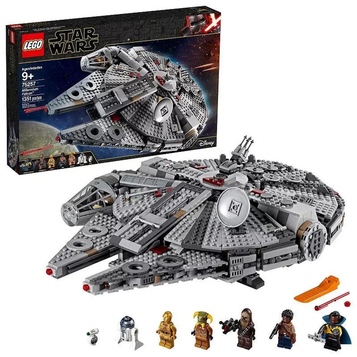 LEGO Star Wars Millennium Falcon Building Set 75257 | AllSurplus ...