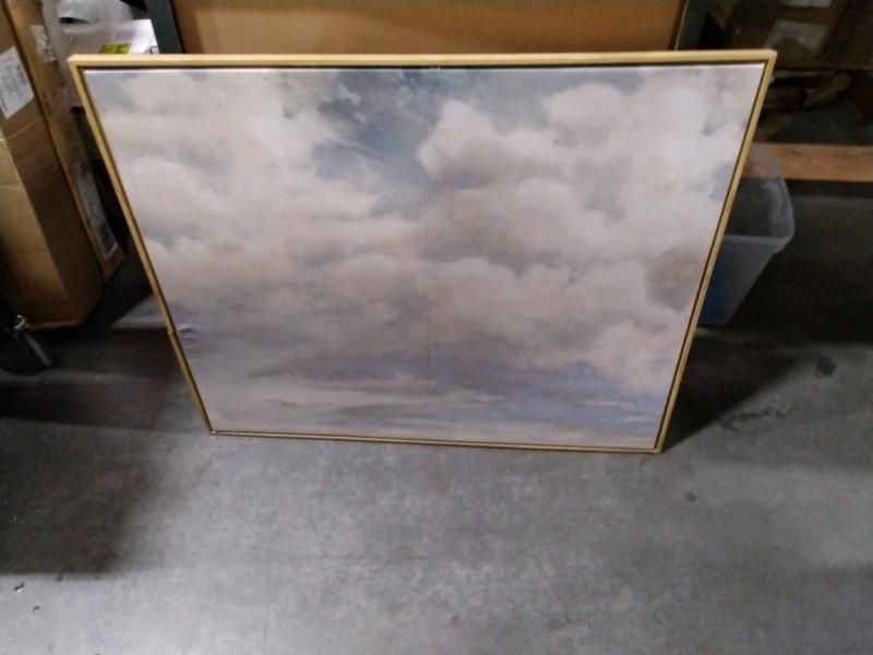 *NEW* 36” x 30” Clouds Framed Wall Canvas - Threshold Designed With Studio good McGee