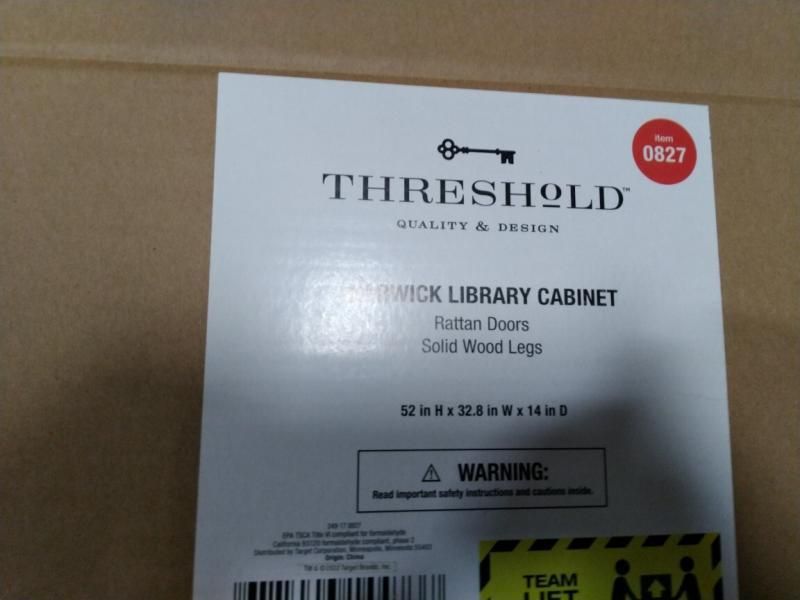 Threshold warwick deals library cabinet