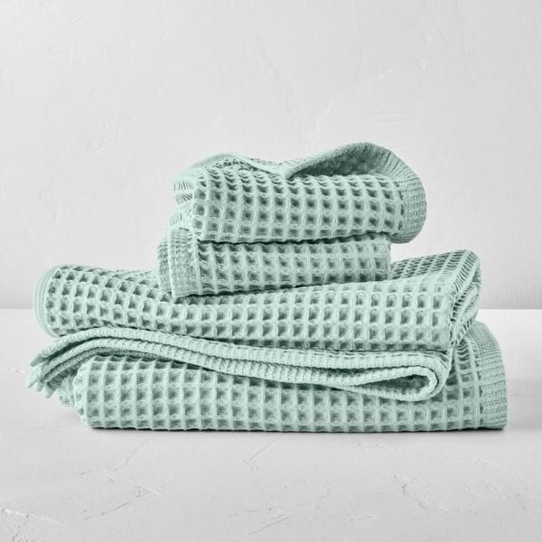 Casaluna waffle bath discount towel