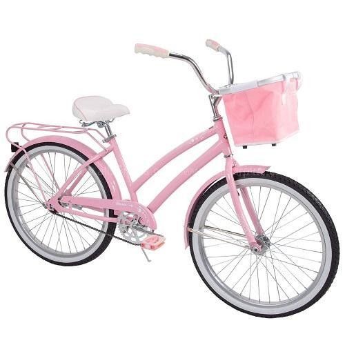 Huffy Nassau 24 Kids Cruiser Bike Pink AllSurplus