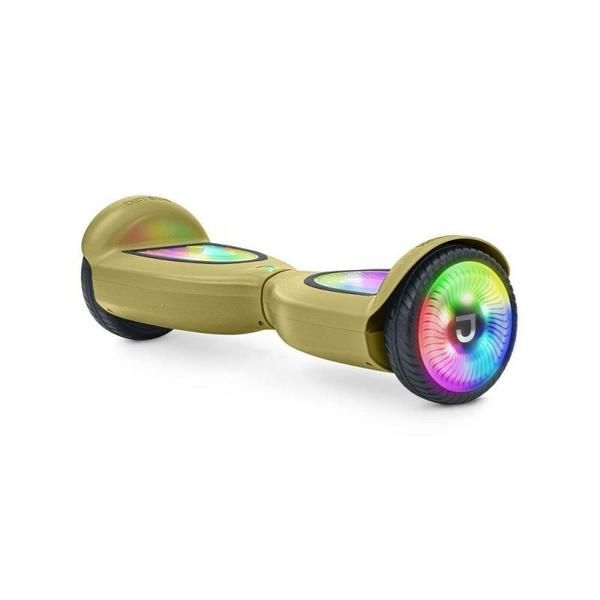 Jetson Mojo Light Up Hoverboard with Bluetooth Speaker Brass Gold AllSurplus Cincinnati