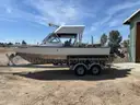 20&#x27; Almar Aluminum Boat W/ 200 H. P. O/B Yamaha Motor and Ez Loader Trailer