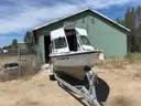 20&#x27; Almar Aluminum Boat W/ 200 H. P. O/B Yamaha Motor and Ez Loader Trailer