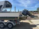 20&#x27; Almar Aluminum Boat W/ 200 H. P. O/B Yamaha Motor and Ez Loader Trailer