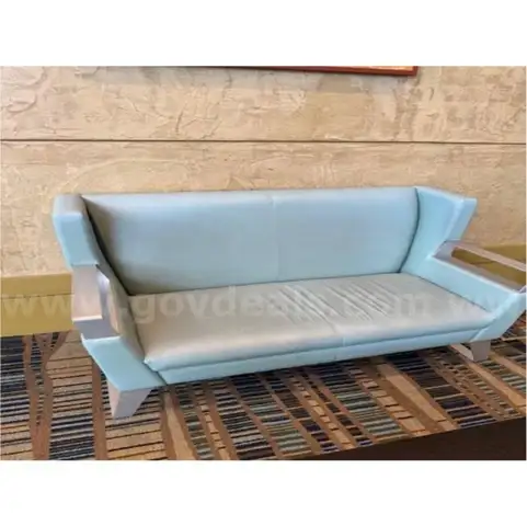 Lot of (3) Green Love Seats